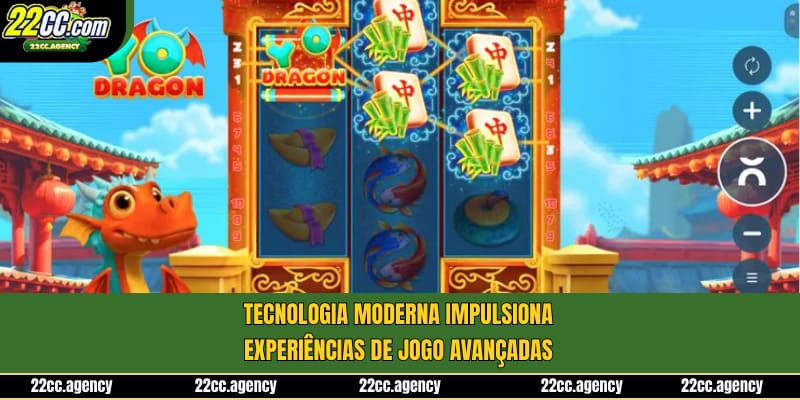 Tecnologia moderna impulsiona experiências de jogo avançadas